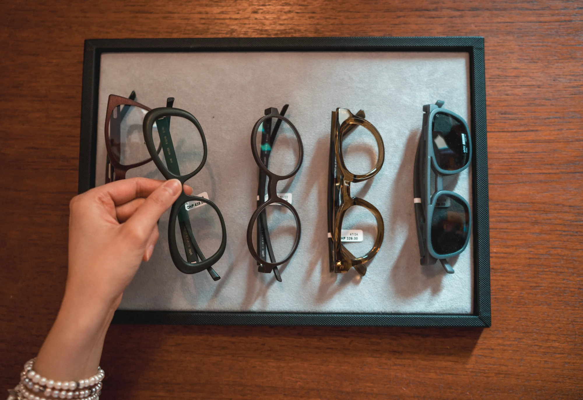 Brille aus der Kollektion Heart Made von Andy Wolf