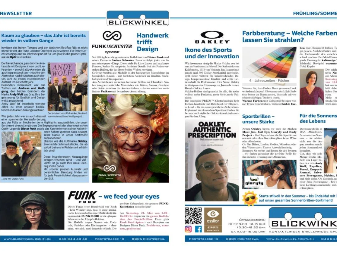 Newsletter Frühling/Sommer 2025